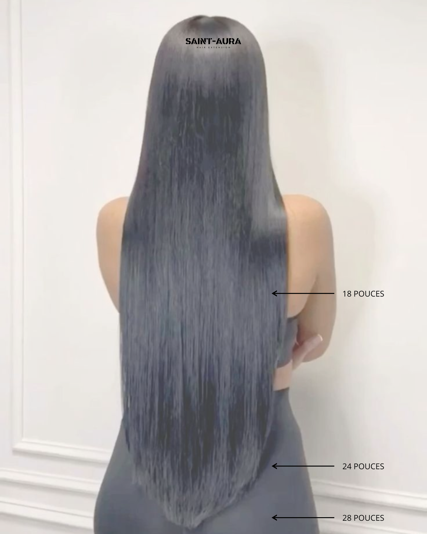 Extension adhesive #2 Dark Brown