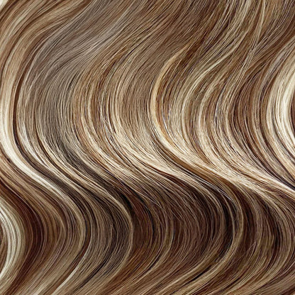 Extension adhesive #6/60 Medium Brown Platinum Blonde Mix