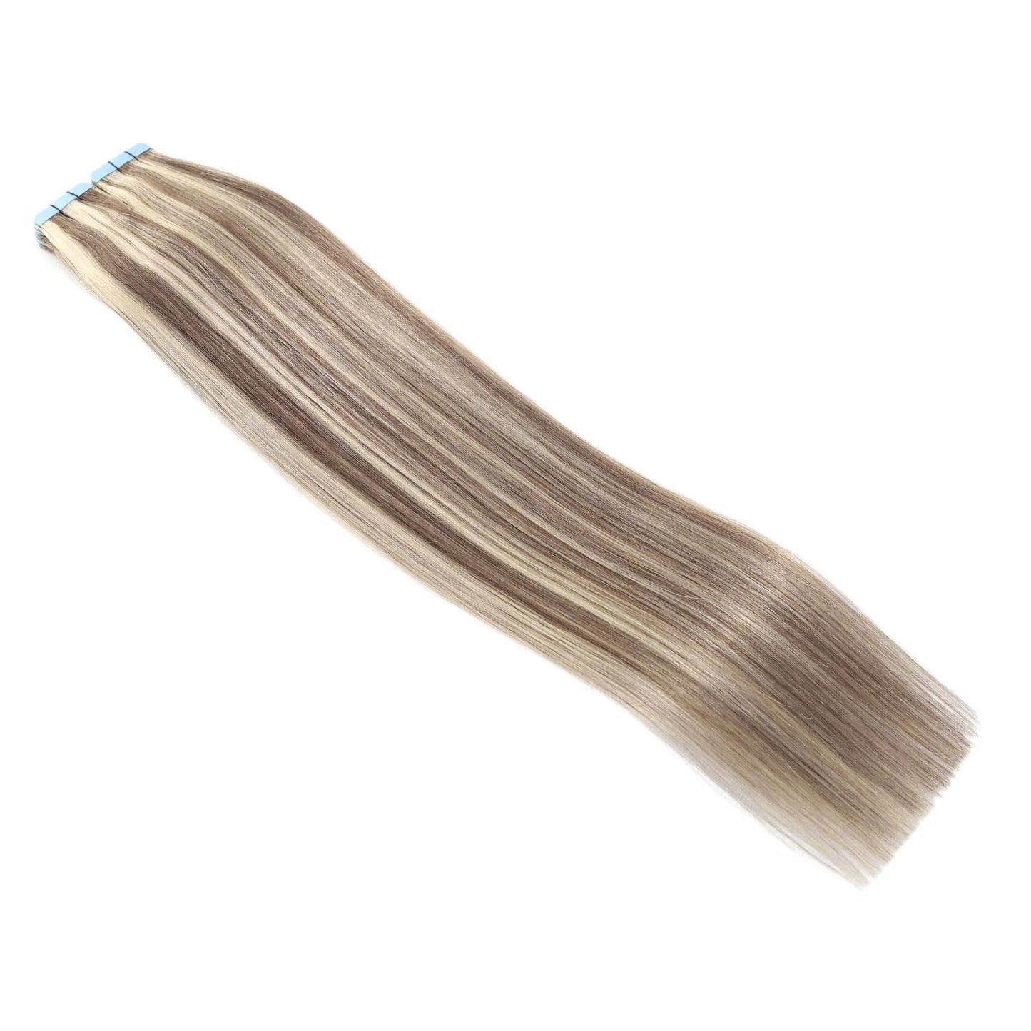 Extension adhesive #8a/60 Ash Brown Platinum Blonde Mix